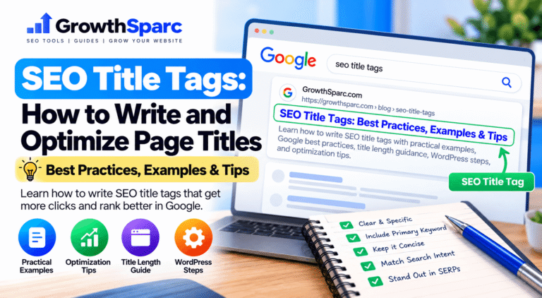 SEO title tags best practices with examples and optimization tips